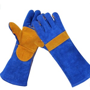 Guantes de soldadura de cuero resistentes de alta calidad, resistentes a chispas, manga larga, todos los tamaños, Protección corporal de seguridad para soldadores - Product Image 6