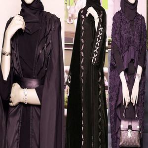 คอลเลกชันที่สวยงามของเสื้อผ้ามุสลิมแบบดั้งเดิมและอุปกรณ์เสริม-abayas สำหรับชาวมุสลิม - Product Image 2