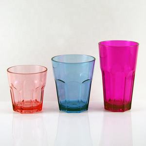 แก้วอะคริลิกทรงสูงพลาสติก BPA ฟรี12ออนซ์สไตล์คลาสสิกสำหรับใช้ตั้งแคมป์ - Product Image 4