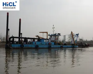 China Dredger Galangan Kapal 10 Inch 1000m3/H Sungai dan Danau Mesin Pembersih/Dredger Hisap Excavator untuk Dijual (Sertifikat CCS)