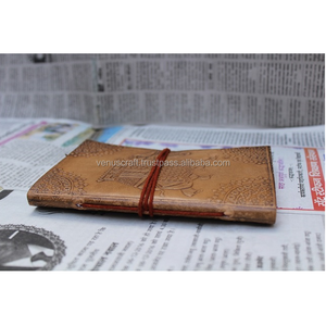 Genuine Leather Hand Made Acid Free Paper <b>Photo</b> Album With Gift Box or Memory Book or <b>Scrapbook</b> for Wedding Gifts for Him or Her - Product Image 1