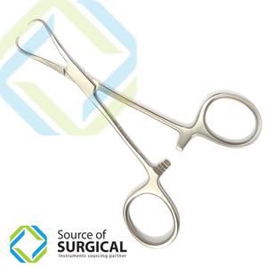 Pinza de toalla manual de acero inoxidable Backhaus, base de instrumentos quirúrgicos - Product Image 3