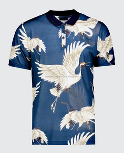 Polo de golf en coton brodé avec impression personnalisée en vrac chemises de sport pour hommes polos respirants avec logo broderie décontractée par sublimation - Product Image 4