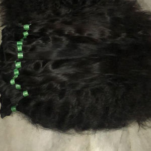 Burmese and Indian Raw Temple Human Hair Supplier Remy Grade Hair From India - Product Image 2