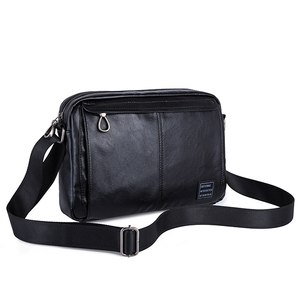 Borsa a tracolla da uomo di nuovo stile borsa a tracolla casual da lavoro in pelle PU di fascia alta borsa da appendere piccola <span class=keywords><strong>messenger</strong></span> retrò - Product Image 3