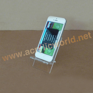 Soporte de acrílico transparente para teléfono móvil, estante de exhibición para celular - Product Image 1