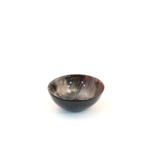 Bol en corne de buffle vaisselle et vaisselle de couleur noire et blanche naturelle bol en corne de buffle artisanat top vente - Product Image 2