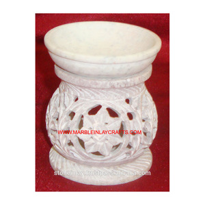 Soapstone Aroma <b>Oil</b> <b>Burner</b>, Natural Stone <b>Oil</b> <b>Burner</b> - Product Image 1
