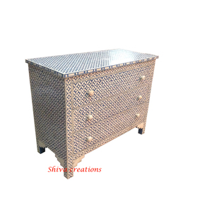 Jodhpur-muebles con incrustaciones de hueso para el hogar, cajón, cofre, armario - Product Image 1