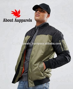 แฟชั่นใหม่มาถึงสไตล์ราคาถูกที่กำหนดเองเบสบอล100% โพลีเอสเตอร์ขนแกะตัวแทนบอมเบอร์แจ็คเก็ต/ขายส่งผู้ชายแฟชั่นหนัง - Product Image 4