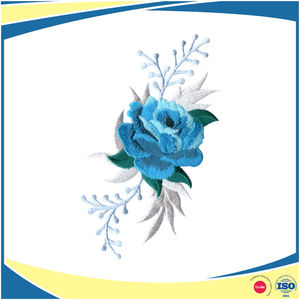 Patchs écussons brodés de fleurs brodées, à transférer sur vêtements, accessoires personnalisés - Product Image 6