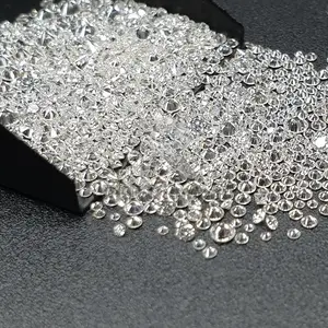 Blanco H I Color Natural 1,7 a 2,7 MM VS pureza Diamante Suelto Melee corte redondo diamantes pulidos del fabricante