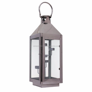 Lanterne à bougie décorative moderne en métal Lanterne décorative de haute qualité Lanterne à bougie décorative de Noël pour la maison - Product Image 1