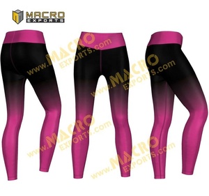 Mallas deportivas de Yoga para mujer, pantalones largos coloridos, con logotipo personalizado, color gris, suaves, OEM - Product Image 3