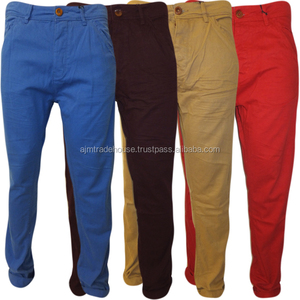 บุรุษ-นักออกแบบ-กางเกง-Chinos-ยืด-ผอม-Slim-Fit-กางเกงยีนส์ผ้าฝ้าย - Product Image 1