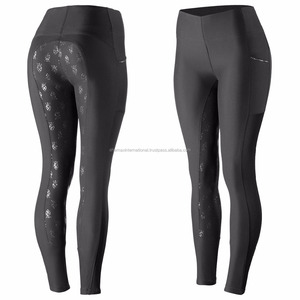 Shemax 2024 de alta calidad personalizado al por mayor todos los colores todos los tamaños equipo de caballo ecuestre mujeres UV Pro medias de montar Pantalones - Product Image 1