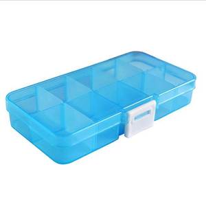 10 Slot Plastic <strong>Storage</strong> Box - Product Image 4