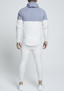 Chándal con capucha deportivo personalizado 2022 para hombre, ropa de gimnasio para correr de alta calidad, chándal para correr barato con diseño de patrón sólido - Product Image 3