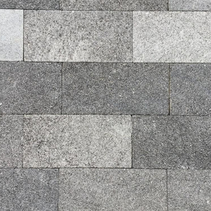 Azulejos de piscina de cuarzo natural Bali Hitam 150X150mm 600X600mm para aplicaciones de pared de suelo Interior con diseño de borde - Product Image 1