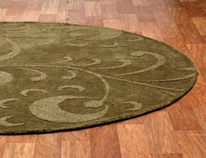 Alfombra de corte contemporáneo hecha a mano, alfombra alta y baja, diseño de telar manual para sala de estar - Product Image 2