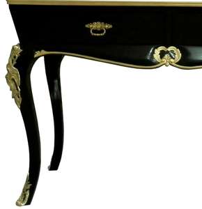 โต๊ะคอนโซลฝรั่งเศสทำด้วยมือเฟอร์นิเจอร์บ้านไม้มะฮอกกานีสำหรับห้องนั่งเล่นที่ได้รับแรงบันดาลใจจากการออกแบบของอินโดนีเซีย - Product Image 3