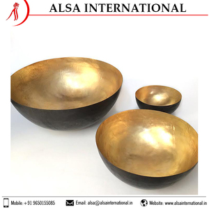 การออกแบบใหม่ราคาต่ำสุดทองเหลืองโบราณชามอินเดียสั่งซื้อจำนวนมาก - Product Image 4