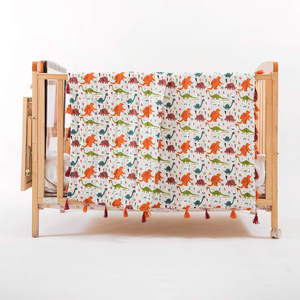 Edredón de algodón con estampado Animal para bebé - Product Image 2