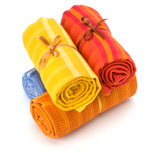 Serviette de bain Design de luxe serviette de bain en coton gaufré serviette de bain à séchage rapide vente en gros pour hôtel maison exportateur indien - Product Image 3