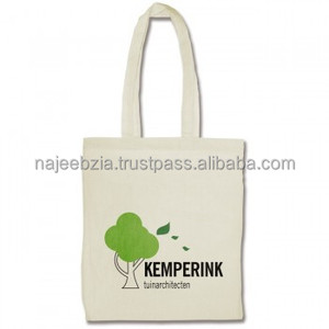 High Quality Blank Plain Cotton <b>Canvas</b> Bags Reusable Shopping Cotton Tote Bags With Custom Printed Logo - Product Image 4
