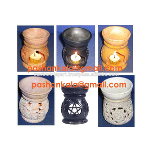 Colored Soapstone Incense <b>Oil</b> <b>Diffusers</b> - Product Image 1
