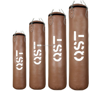 Saco de perforación de cuero Vintage, sacos de perforación con logotipo personalizado de 180cm de longitud, Material sin roturas, diferentes colores, OEM PB PK - Product Image 1