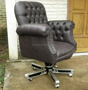 เฟอร์นิเจอร์เก้าอี้สำนักงานบาร็อคคลาสสิกอินโดนีเซียทำโดย Cv.dwira Jepara เฟอร์นิเจอร์อินโดนีเซีย - Product Image 6