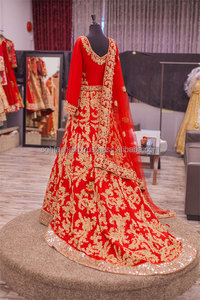 Vestidos de novia de la boda de la India Anarkali - Product Image 2