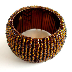 Cuentas de cristal decorativas forma redondeada soporte para pañuelos servilletero PARA CENA fiesta vajilla decoración servilletero artículo de uso - Product Image 1