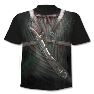 T-shirt unisexe à manches courtes en maille respirante 3D personnalisé, drôle, taille plus, style hipster, anime, nouvelle collection été, livraison directe - Product Image 6