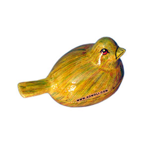 Hand Painted Bird Shape Paper Mache Home Decor Box - Product Image 5