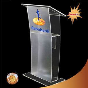 จีนโรงงานราคาถูกสีอะคริลิแท่น,อะคริลิ Rostrum,อะคริลิ Lectern - Product Image 1