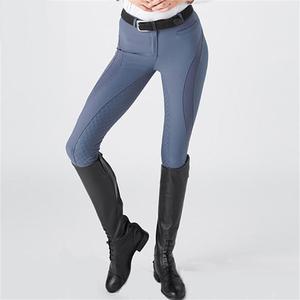Shemax Horse Riding High Quality Equestrian Custom Wholesale Full Seat <b>Knee</b> <b>Patch</b> Women Horse Riding Breeches Jodhpurs Pants - Product Image 4