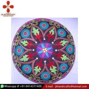 Gold Supplier Indian Hand crafted Decorative Cotton Suzani <b>Cushion</b> Cover - Product Image 2