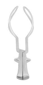 Pince obstétrique Simpson 30cm Mahersi - Product Image 2