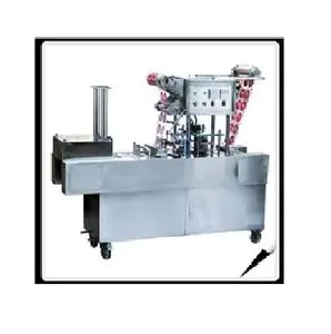 Machine de remplissage et de scellage pour tasses en plastique, appareil à usage commercial, certifié CE,