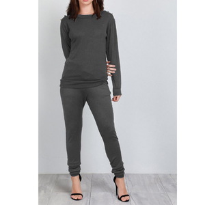 ชุดวอร์มสตรีลายขนแกะ,สำหรับวิ่งจ็อกกิ้ง - Product Image 4