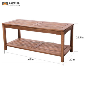 Juego de mesa de comedor de madera minimalista barato para uso en exteriores para el hogar, jardín, restaurante, Hotel, Villa, Patio, comedor, sillas de jardín - Product Image 6
