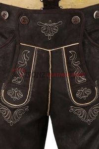 ป้องกันริ้วรอย Oktoberfest แบบบาวาเรียน Trachtenmode หนังกลับไซส์ใหญ่พิเศษระบายอากาศได้ดี - Product Image 4