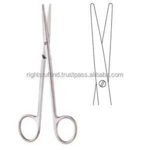 Tijeras de disección Metzenbaum, instrumento de herramientas médicas quirúrgicas de acero inoxidable de alta calidad curvada - Product Image 1