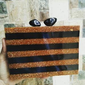 Bolso de Mano de Resina Personalizable de Diseño Exclusivo para Damas, Ideal para Fiestas y Eventos - Product Image 3