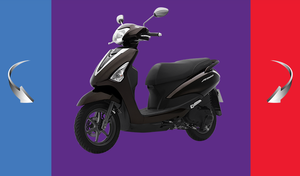 Top quality scooter motorcycle 125cc with good price for sale ( Janusv Standard ) Black/ Blue - Product Image 6