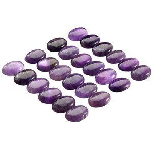 High quality amethyst Oval Jewelry <b>Pendant</b> Stone Oval Cabochon Jewelry Natural Stone Healing <b>Crystal</b> Gemstone <b>Pendant</b> wholesaler - Product Image 1