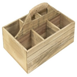 Caja de regalo de madera maciza para frutas y verduras - Product Image 2