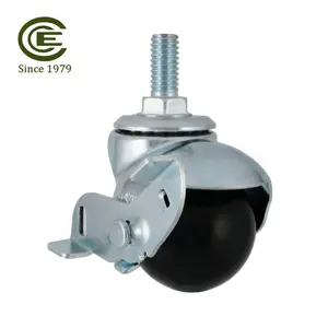 CCE Caster 1.5 Inch PP Wheel Furniture Leg Rollers Ball Castor